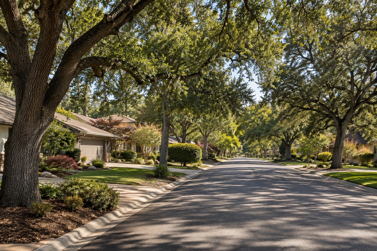 Fair Oaks neighborhood, illustrative, not the sold home